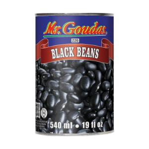 MR GOUDAS CANS BLACK BEANS 226